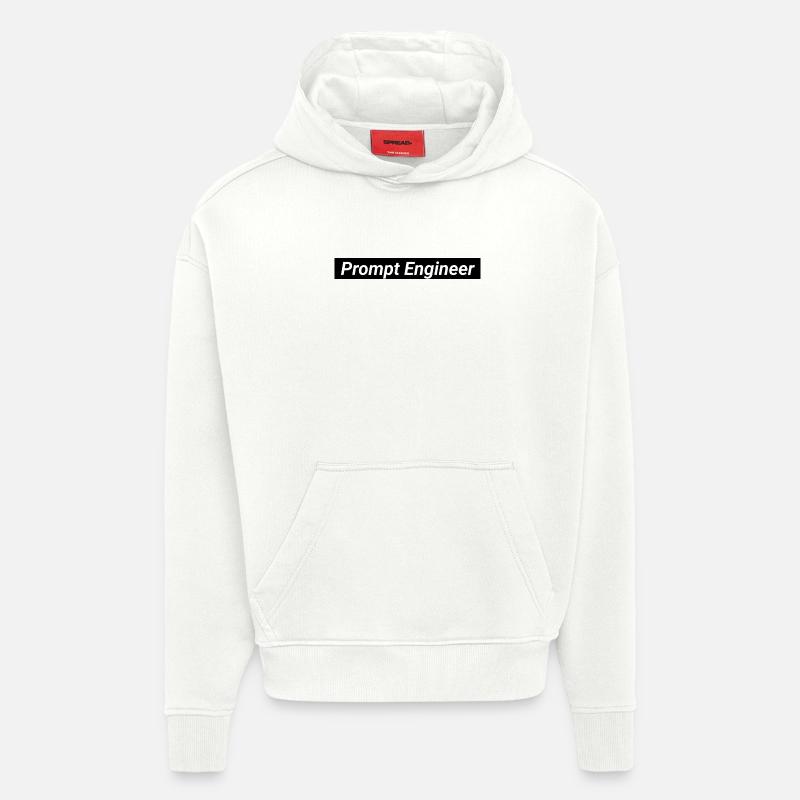 Prompt Engineer Artificial Intelligence - Hoodie- made by SPREAD  - OFF WHITE