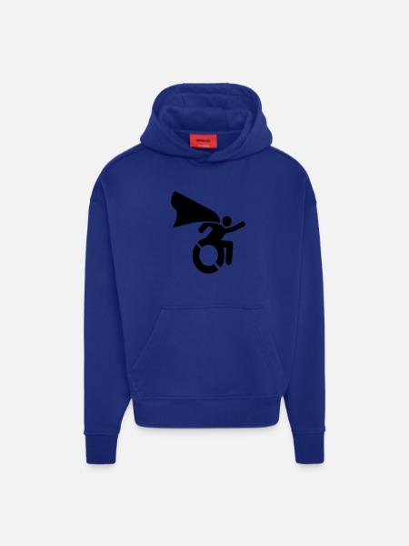 im Rollstuhl # - Hoodie- made by SPREAD  - OFF WHITE