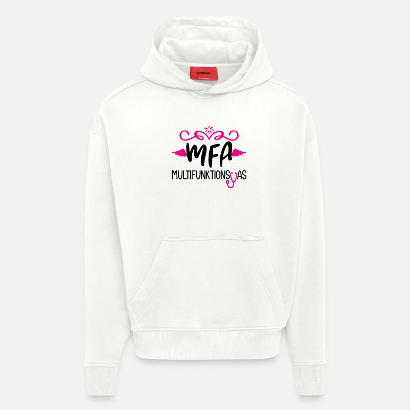 Physician Assistant Multifunction As MFA - Hoodie- made by SPREAD  - OFF WHITE