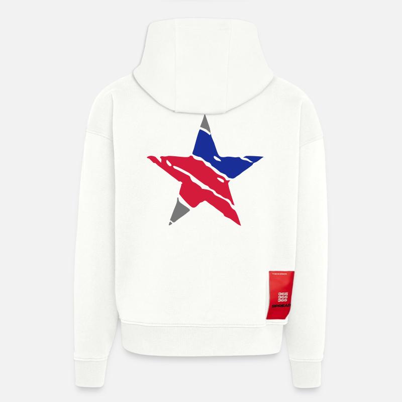 aviator_vec_1 fr - Sweat à capuche bio épais oversize fabriqué en UE - OFF WHITE