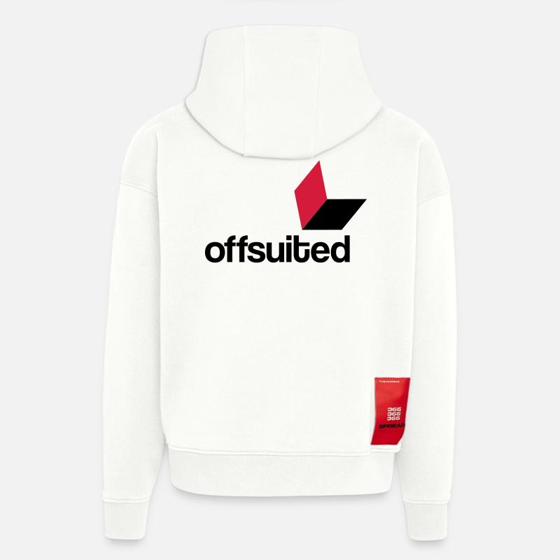 offsuited logo schwarz - Hoodie- made by SPREAD  - OFF WHITE