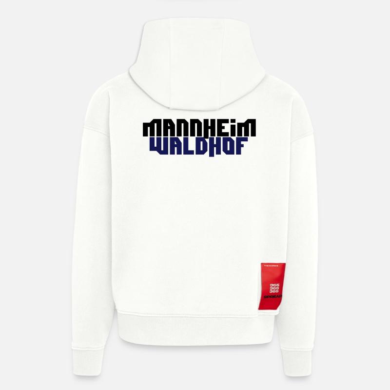 mannheim waldhof - Hoodie- made by SPREAD  - OFF WHITE