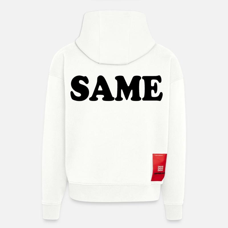Same - Hoodie- made by SPREAD  - OFF WHITE