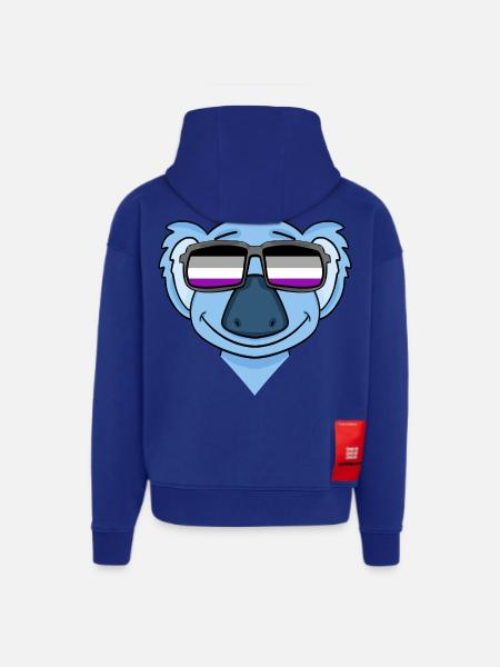 Asexual Lgbt Koala Asexuality - Hoodie- made by SPREAD - OFF WHITE