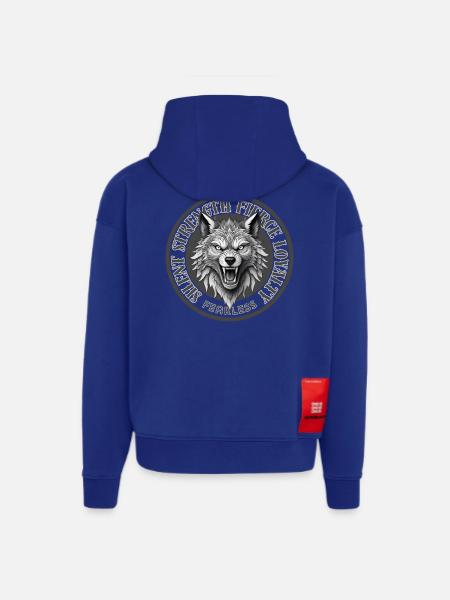Silent Strength - Hoodie- made by SPREAD - OFF WHITE