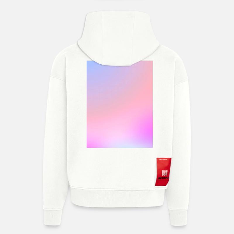 Dreamy Cotton Candy Pastel Gradient - Hoodie- made by SPREAD - OFF WHITE