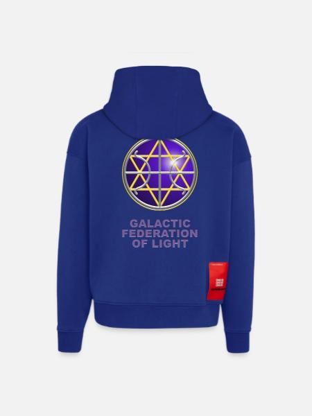Ummac Dan - Galactic Federation Symbol For The - Hoodie- made by SPREAD  - OFF WHITE