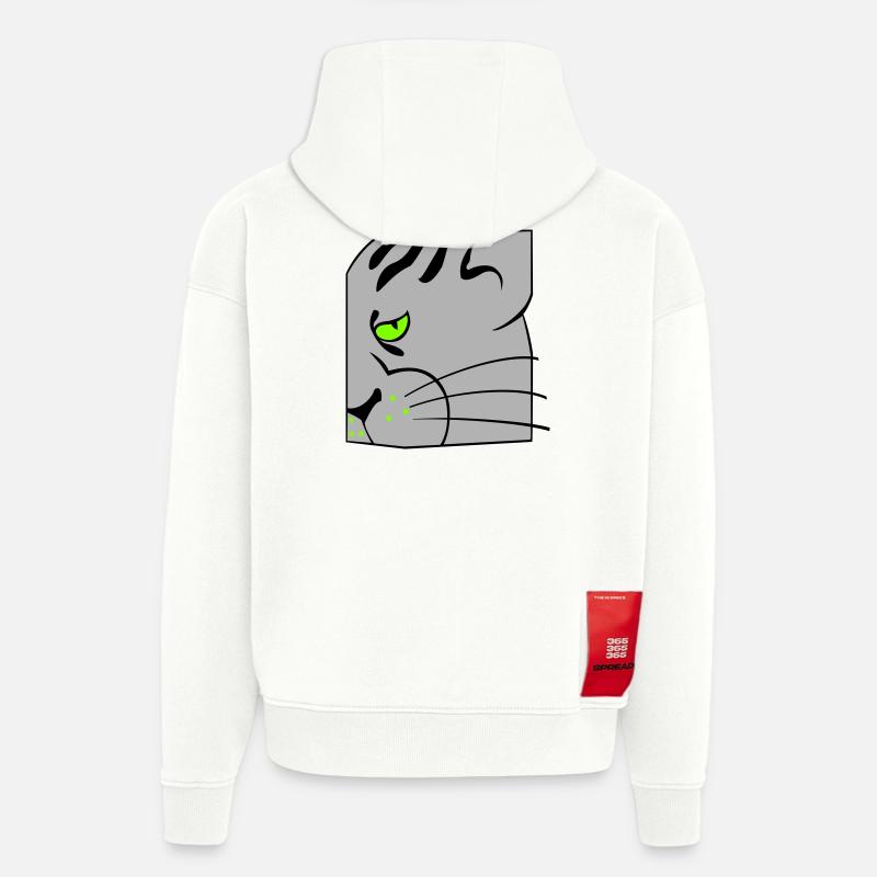 Katze - Hoodie- made by SPREAD  - OFF WHITE
