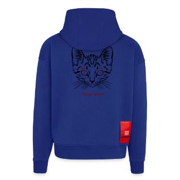 Katze, feine Miez - Hoodie- made by SPREAD  - OFF WHITE - Hinten