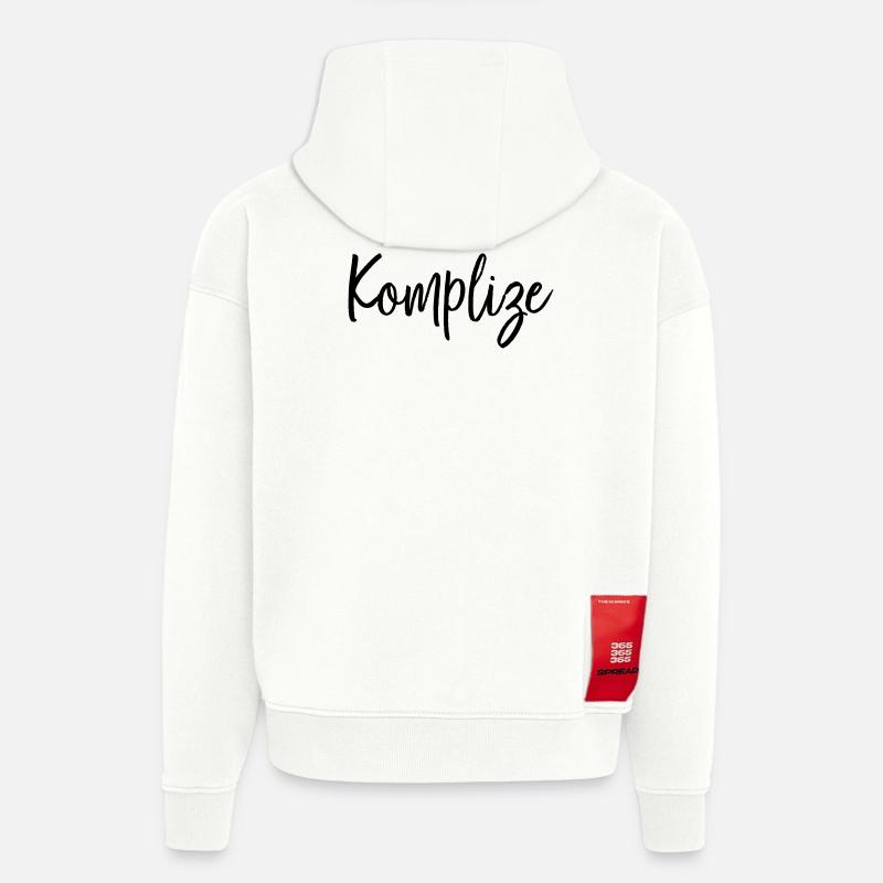 Komplize Freund Partner Geschenk - Hoodie- made by SPREAD  - OFF WHITE