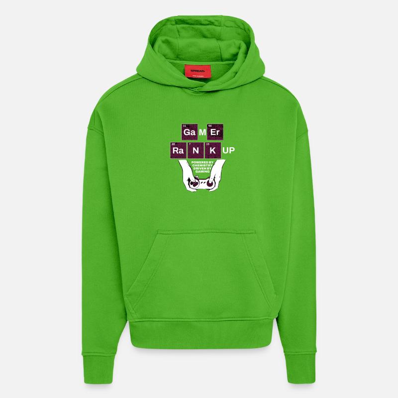 Game Rank Up Chem Controller - Hoodie- made by SPREAD  - Apple Neon