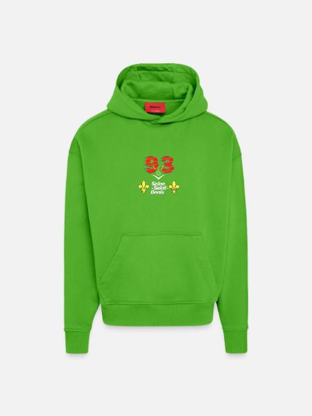 Seine saint denis - Hoodie- made by SPREAD  - Apple Neon