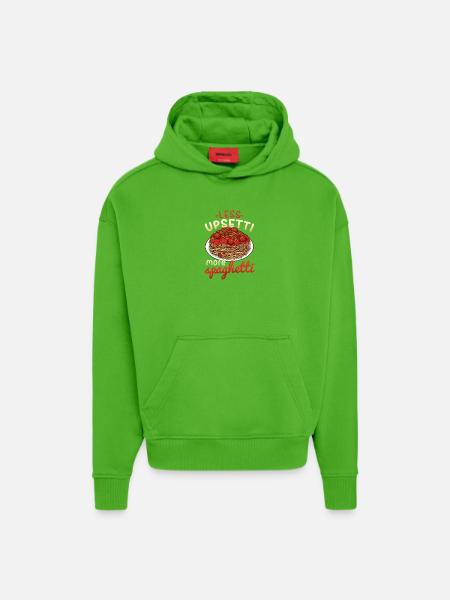 Spaghetti - Hoodie- made by SPREAD - Apple Neon