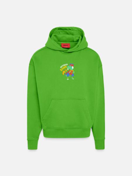 Nussknacker Weihnachten - Hoodie- made by SPREAD - Apple Neon