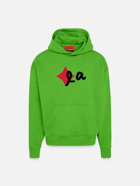 Karola - Hoodie- made by SPREAD  - Apple Neon