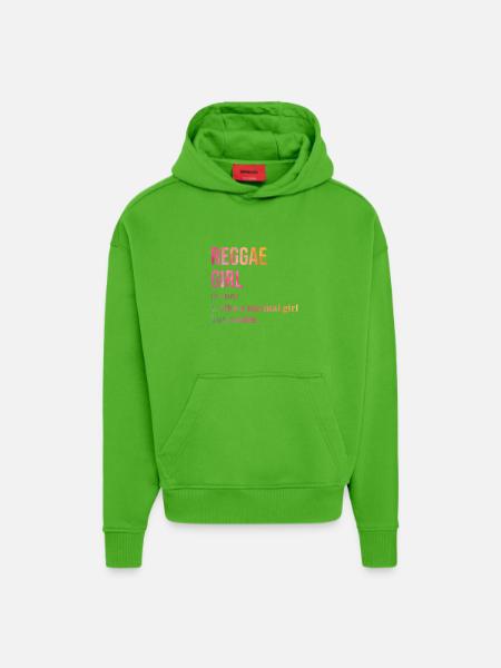 Reggae Reggae Reggae - Hoodie- made by SPREAD - Apple Neon