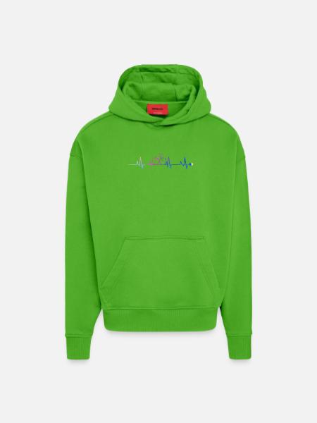 radfahrer - Hoodie- made by SPREAD  - Apple Neon