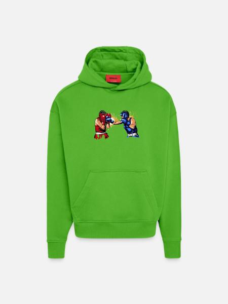 Boxing - Hoodie- made by SPREAD - Apple Neon