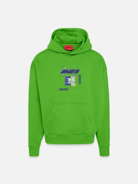 Murph Hero WOD CrossTraining Lichtgrafik-Version - Hoodie- made by SPREAD  - Apple Neon