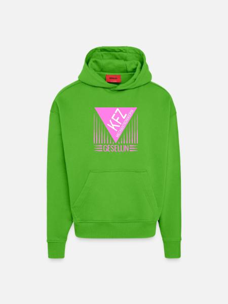 KFZ-Mechatronikerin Gesellin - Hoodie- made by SPREAD  - Apple Neon