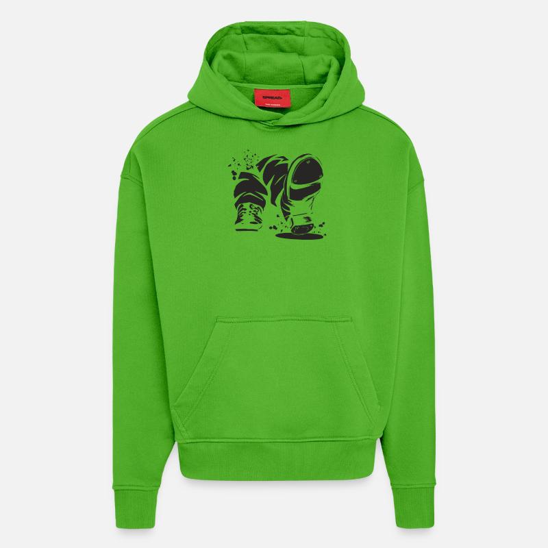 Stepptänzer Stepptanzen Kinder Stepptanz - Hoodie- made by SPREAD  - Apple Neon