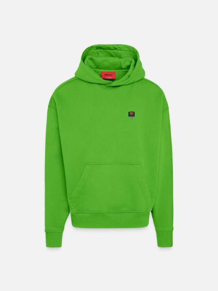 Basketballkorb - Hoodie- made by SPREAD  - Apple Neon