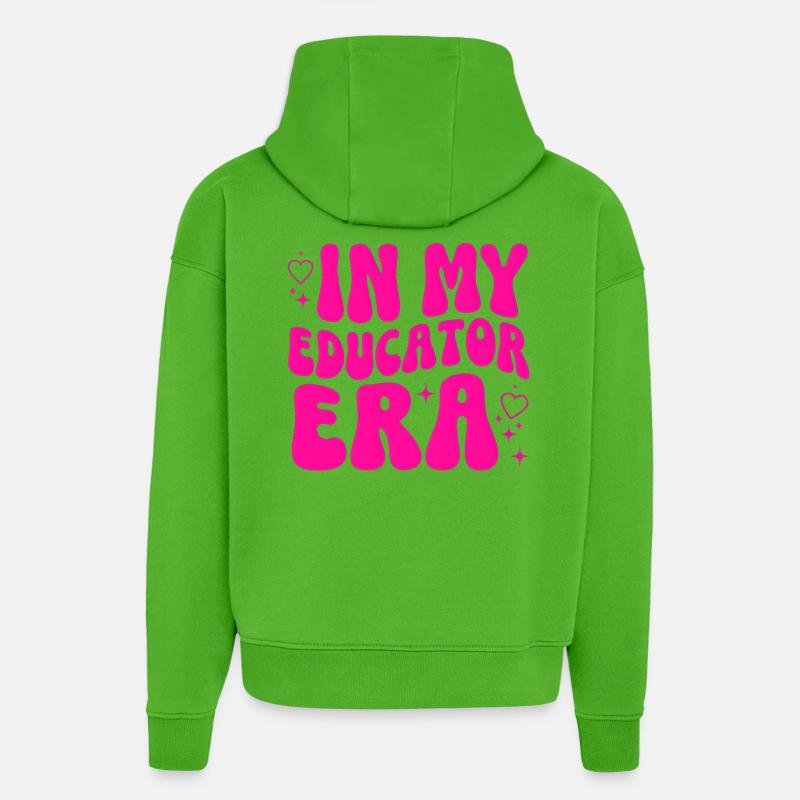 Educator Profession Training Pedagogy Gift - Hoodie- made by SPREAD - Apple Neon