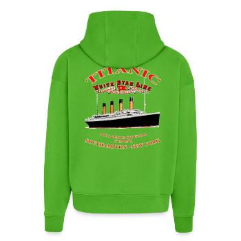 TITANIC LEGEND KREATION Louis RUNEMBERG © Adagp - Hoodie- made by SPREAD  - Apple Neon - Hinten