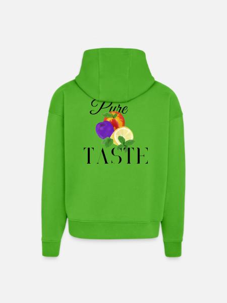 Fruchtpalette mit reinem Geschmack - Hoodie- made by SPREAD  - Apple Neon