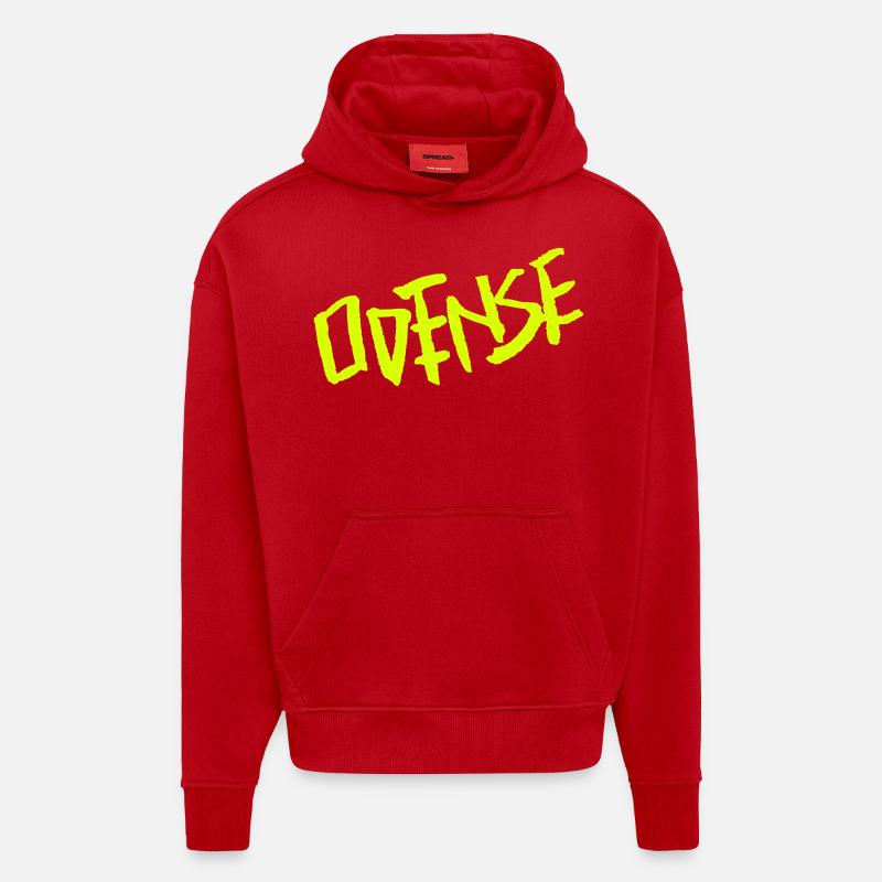 Odense - VEKTOR - Hoodie- made by SPREAD  - Rot