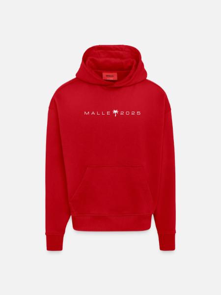 Malle 2025 Palm Tree - Hoodie- made by SPREAD  - red