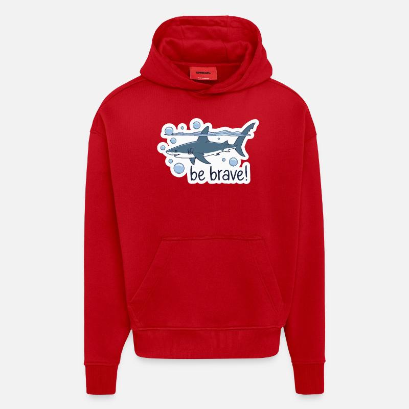 SEI HAI - Hoodie- made by SPREAD  - Rot