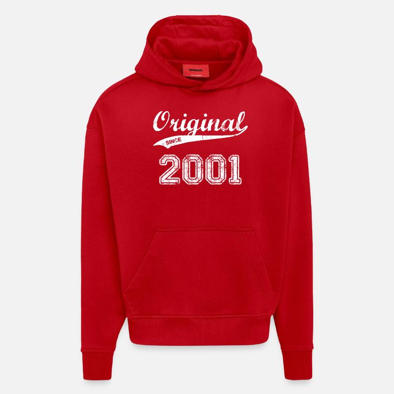 2001 - Hoodie- made by SPREAD  - Rot