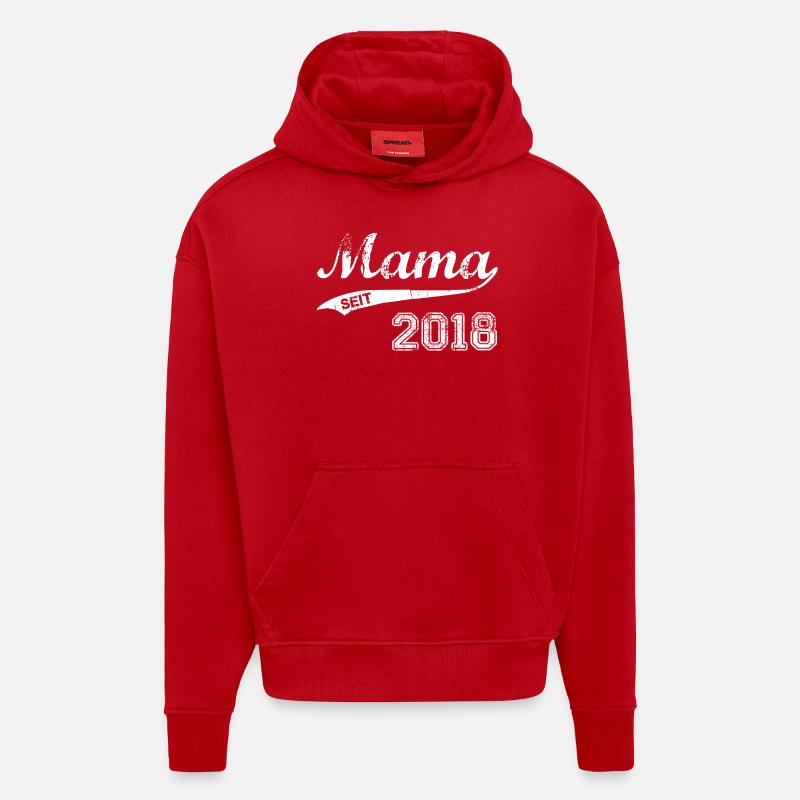 Mama 2018 - Hoodie- made by SPREAD  - Rot