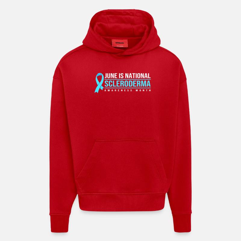 Scleroderma - Hoodie- made by SPREAD  - red