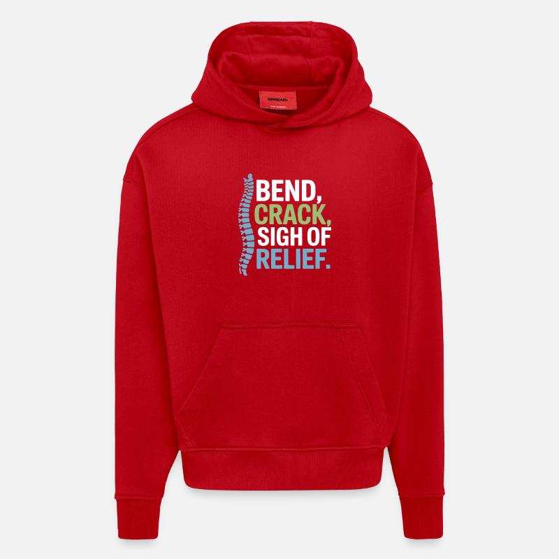 Chiropractor Spinal Alignment Is Everything - Hoodie- made by SPREAD - red