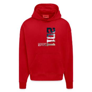 15. GEBURTSTAG LIMITED EDITION 2011 - Hoodie- made by SPREAD  - Rot - Vorne