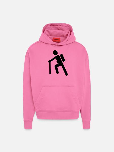 Bergsteiger - Hoodie- made by SPREAD  - AURA PINK