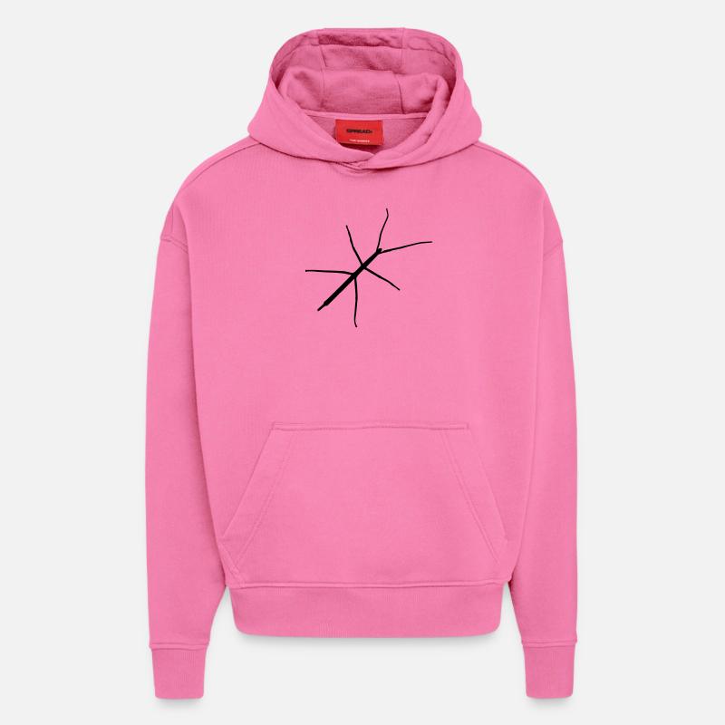 Stabheuschrecke - Hoodie- made by SPREAD  - AURA PINK