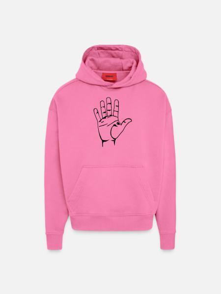 Hand - Hoodie- made by SPREAD  - AURA PINK