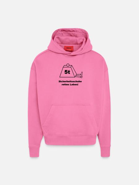 Sicherheitsschuhe - Hoodie- made by SPREAD - AURA PINK