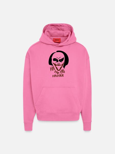 Joker - Lache - Hoodie- made by SPREAD  - AURA PINK