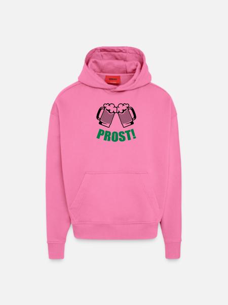 Beer Cheers - Hoodie- made by SPREAD  - AURA PINK