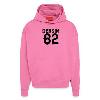 Dersim - Hoodie- made by SPREAD  - AURA PINK - Vorne - Dylan (187cm)