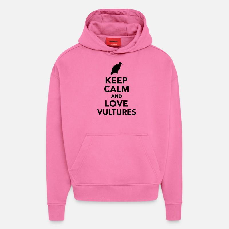 Geier - Hoodie- made by SPREAD  - AURA PINK
