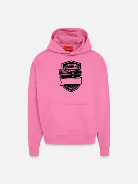 Oldtimer Automobil - Hoodie- made by SPREAD - AURA PINK