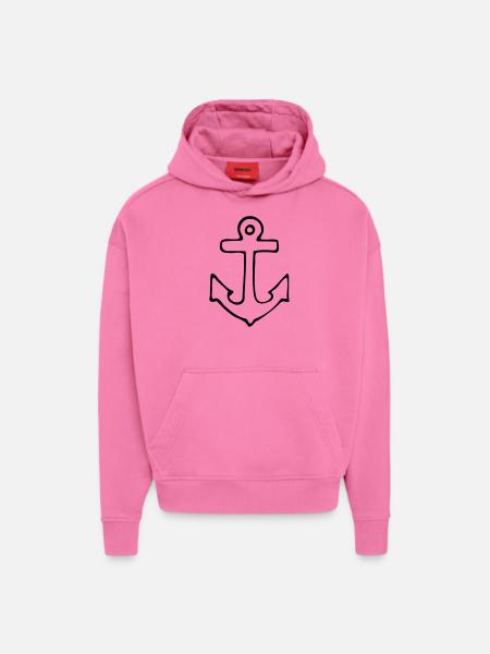 Anchor - Hoodie- made by SPREAD - AURA PINK