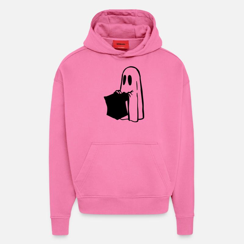 Halloween - Hoodie- made by SPREAD  - AURA PINK