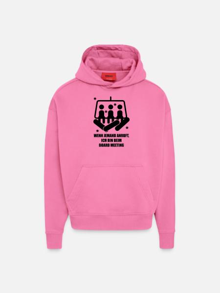 snowboard - Hoodie- made by SPREAD  - AURA PINK