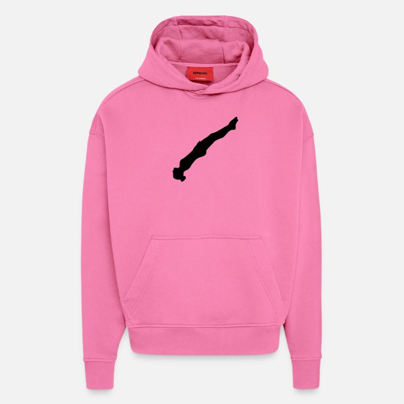 Trampolin - Hoodie- made by SPREAD  - AURA PINK